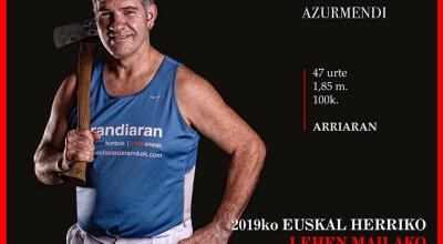 2019ko Euskal Herriko lehen mailako aizkora txapelketa